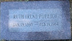 Ruth Irene <I>Rice</I> Popejoy 