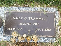 Janet Louise “Pat” <I>Gooden</I> Trammell 