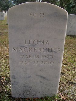 Mrs Leona Mae “Lee” <I>Wilkinson</I> MacKercher 