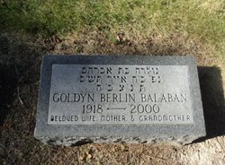 Goldyn <I>Berlin</I> Balaban 