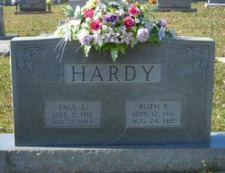 Ruth L. <I>Rumley</I> Hardy 