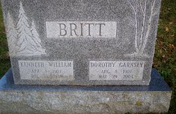 Dorothy <I>Garnsey</I> Britt 