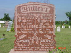 Henriette <I>Mueller</I> Bullert 