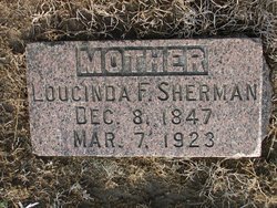 Loucinda Ann “Lou” <I>Fisher</I> Sherman 