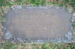 Cassie Lee Dyess 