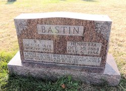 Henrietta <I>Nunn</I> Bastin 