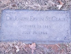 Dr Joseph Ervin St. Clair 