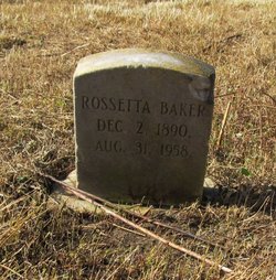 Rossetta Baker 