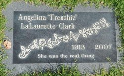 Angelina M. “Frenchie” <I>LaLaurette</I> Clark 