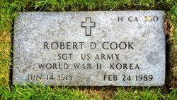 Sgt Robert Daniel Cook 