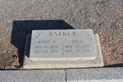 Myrtie Beatruce <I>Oswalt</I> Barker 