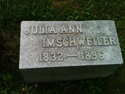 Julia Ann <I>Miller</I> Imschweiler 