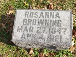 Rosanna <I>Weidner</I> Browning 
