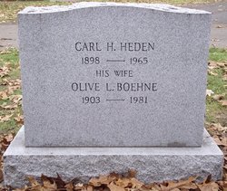 Carl H Heden 