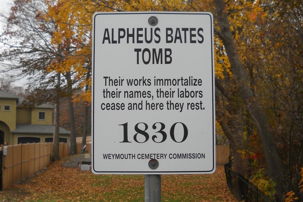 Alpheus Bates Tomb