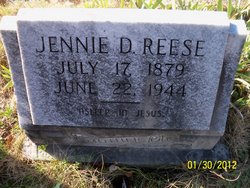 Jennie <I>Douthard</I> Reese 