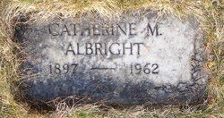 Catherine <I>Manke</I> Albright 