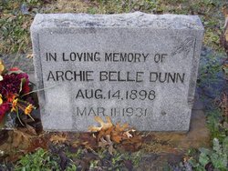 Archie Bell <I>Crittenden</I> Dunn 