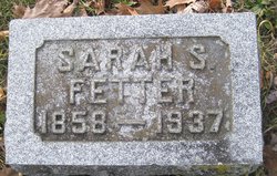 Sarah “Sally” <I>Schoenlaub</I> Fetter 