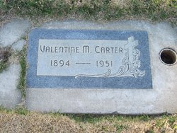 Valentine Mary <I>Canet</I> Carter 