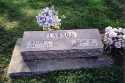 Ella Amelia <I>Peterson</I> Larson 