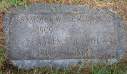 Frances F Armstrong 