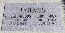 Amelia <I>Woods</I> Holmes 