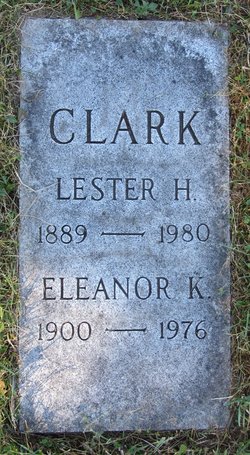 Eleanor Katherine <I>Meck</I> Clark 