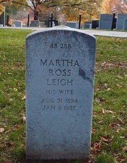 Martha <I>Ross</I> Leigh 