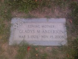 Gladys Marie <I>Justice</I> Anderson 