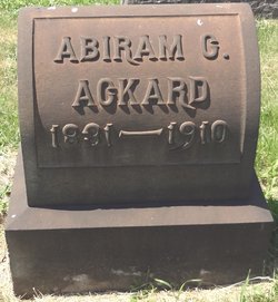 Capt Abiram Connel Ackard 