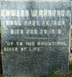 Edward West Bedford 