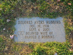 Delores <I>Ayers</I> Robbins 