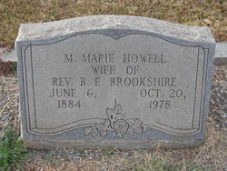 Mettie Marie <I>Howell</I> Brookshire 