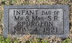 Infant Daughter Spurgeon 