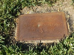 Archie H Robertson 