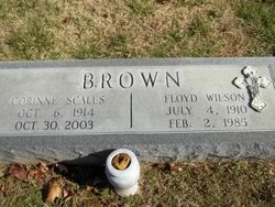 Corinne <I>Scales</I> Brown 