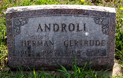 Gertrude Marie <I>Storjohann</I> Androli 