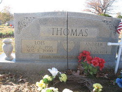 Lois <I>Davis</I> Thomas 