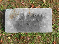 Lucy Mildred <I>Russell</I> Albright 