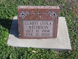 Gladys Leola <I>Tillman</I> Atchison 