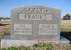 Lillie Mae <I>Wellington</I> Franks 