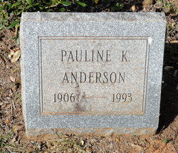 Pauline K Anderson 