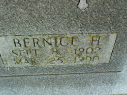 Bernice Henrietta <I>Behnke</I> James 