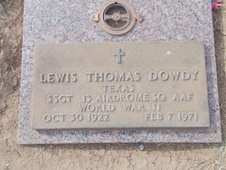 Lewis Thomas Dowdy 