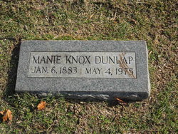 Manie <I>Knox</I> Dunlap 