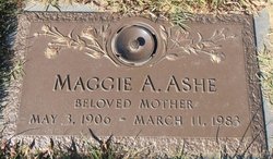 Maggie Autumn <I>Rhodes</I> Ashe 