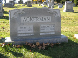 Margaret Rebecca <I>Harkness</I> Ackerman 