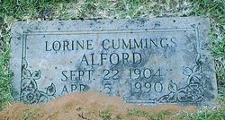 Lorine <I>Cummings</I> Alford 