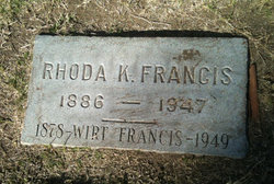 Rhoda K <I>Requa</I> Francis 